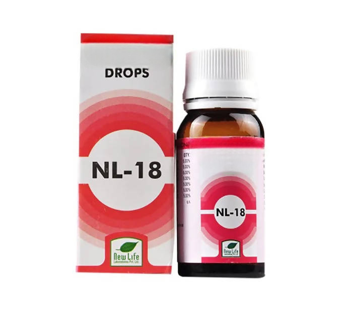 New Life NL-18 Drops – Homeopathic Urinary Tract Infection & Bladder Wellness Remedy 