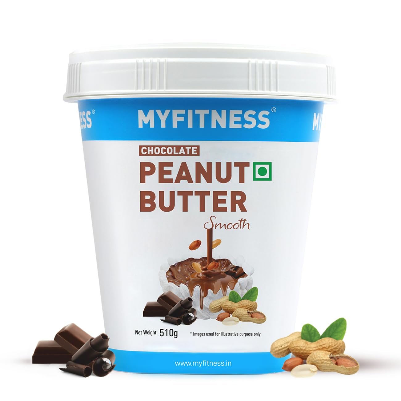 Myfitness High Protein Dark Chocolate Peanut Butter Smooth 