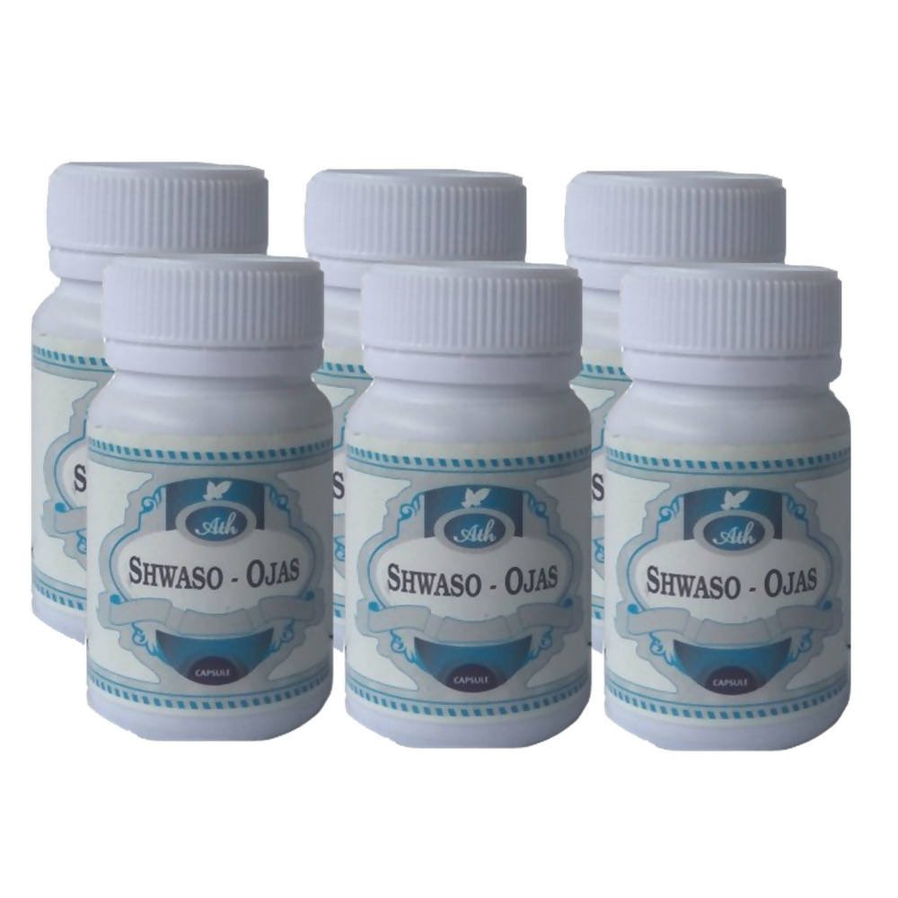 Ath Ayurdhamah Shwaso Ojas Capsules 