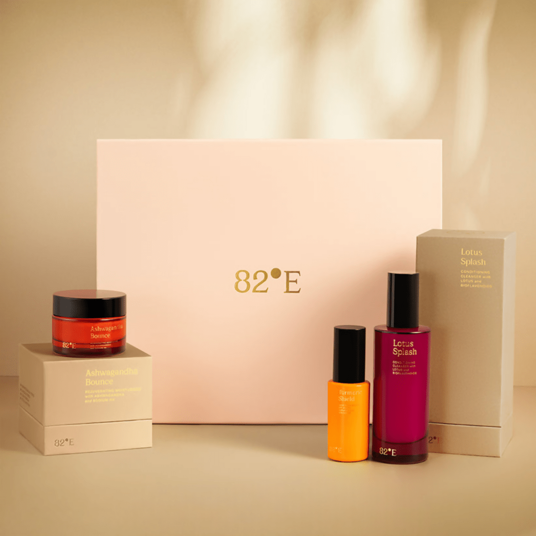 82°E By Deepika Padukone The Skincare Gift Kit In Nude 