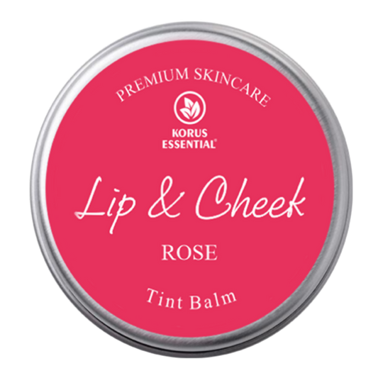 Korus Essential Rose Lip & Cheek Tint Balm - Distacart