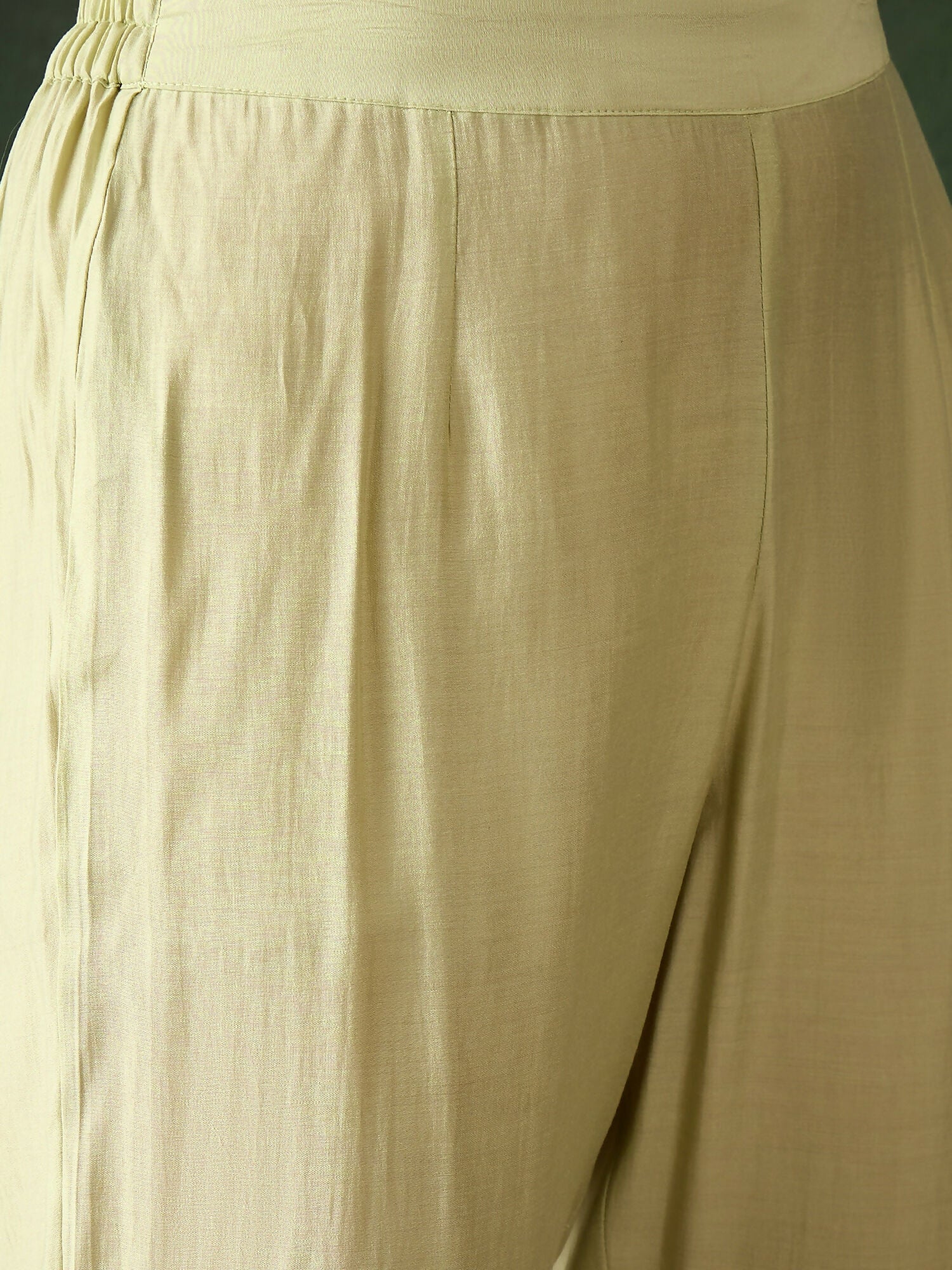 Green Crystal Organza schiffli embroidery Kurta With Trouser & Dupatta - Bhumi
