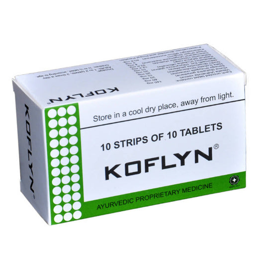 J & J Dechane Ayurvedic Koflyn Tablets 