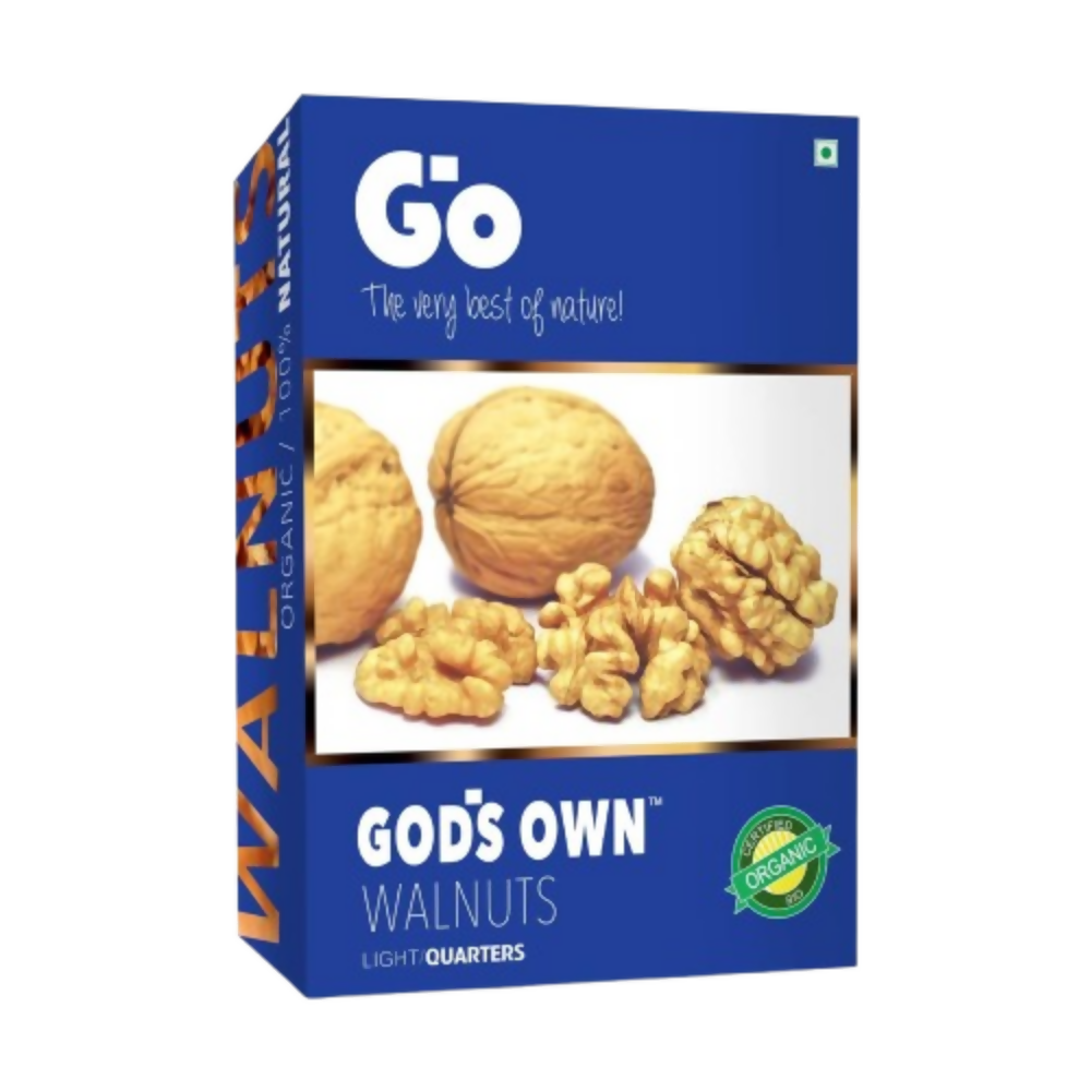 Go Organic Light Quarters & Extra Light Quarters Walnuts