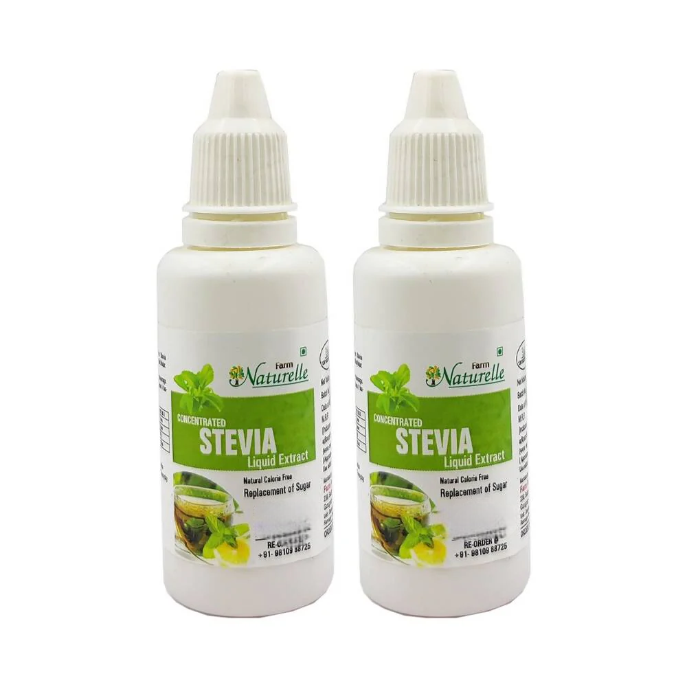 Farm Naturelle Concentrated Stevia Extract Liquid Drops 