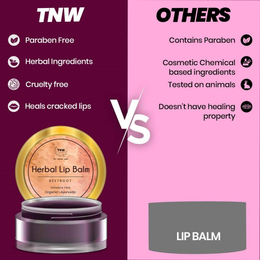 The Natural Wash Beetroot Herbal Lip Balm  Grab2Buy The Natural Wash Grab2Buy