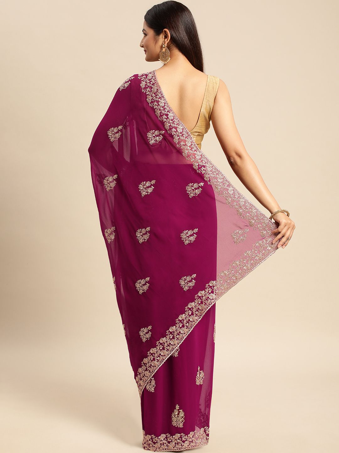 kasee Embroidered Ethnic Saree