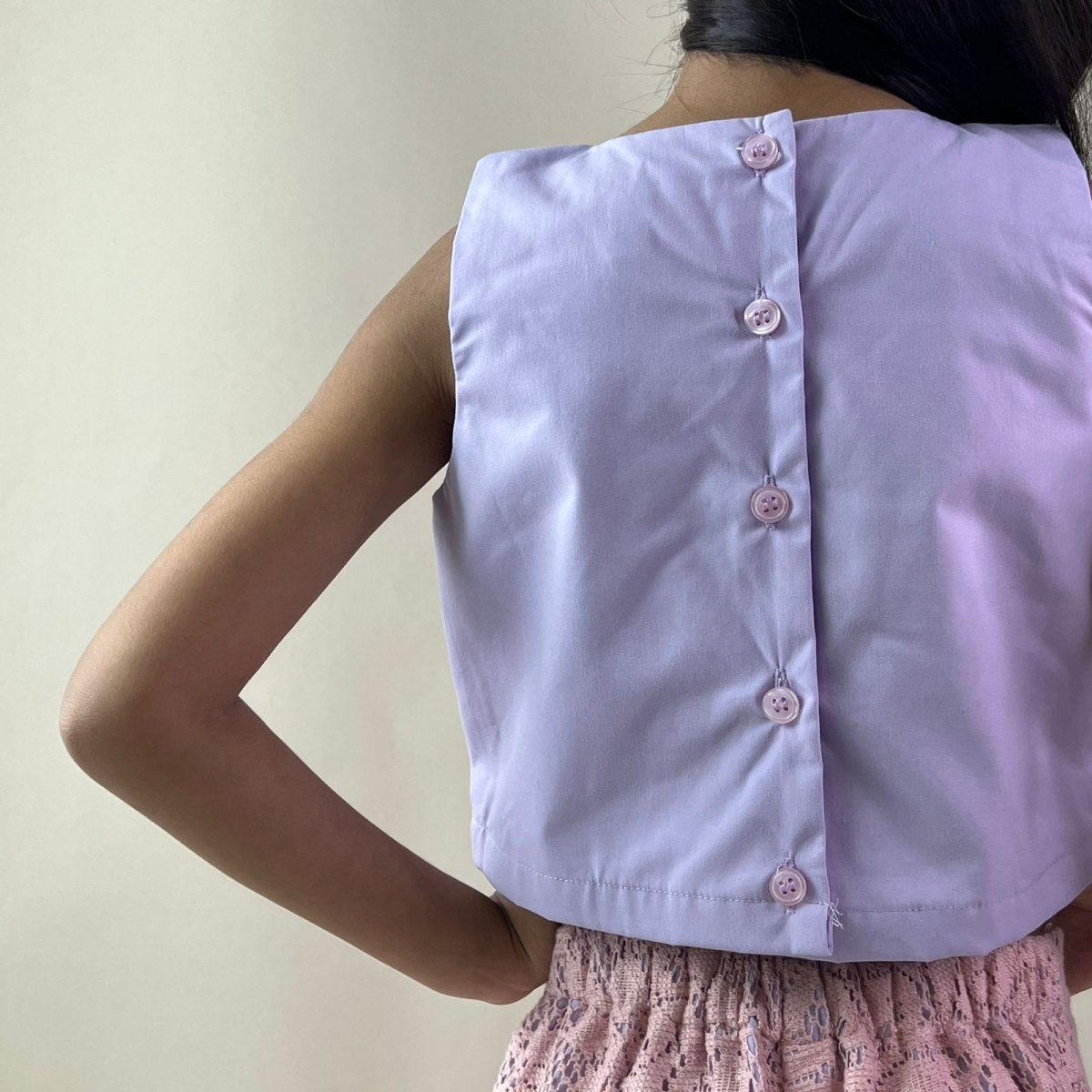 ArthLife Lavender And Pink Bow Co-Ord Set 