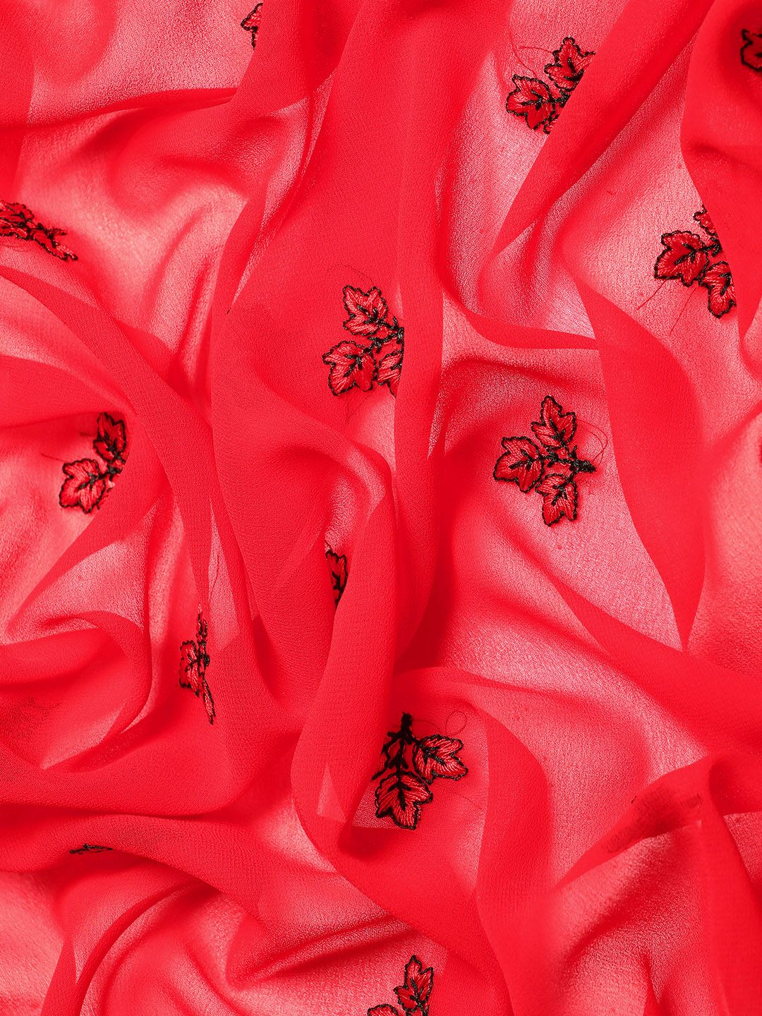 kasee Floral Pure Chiffon Saree