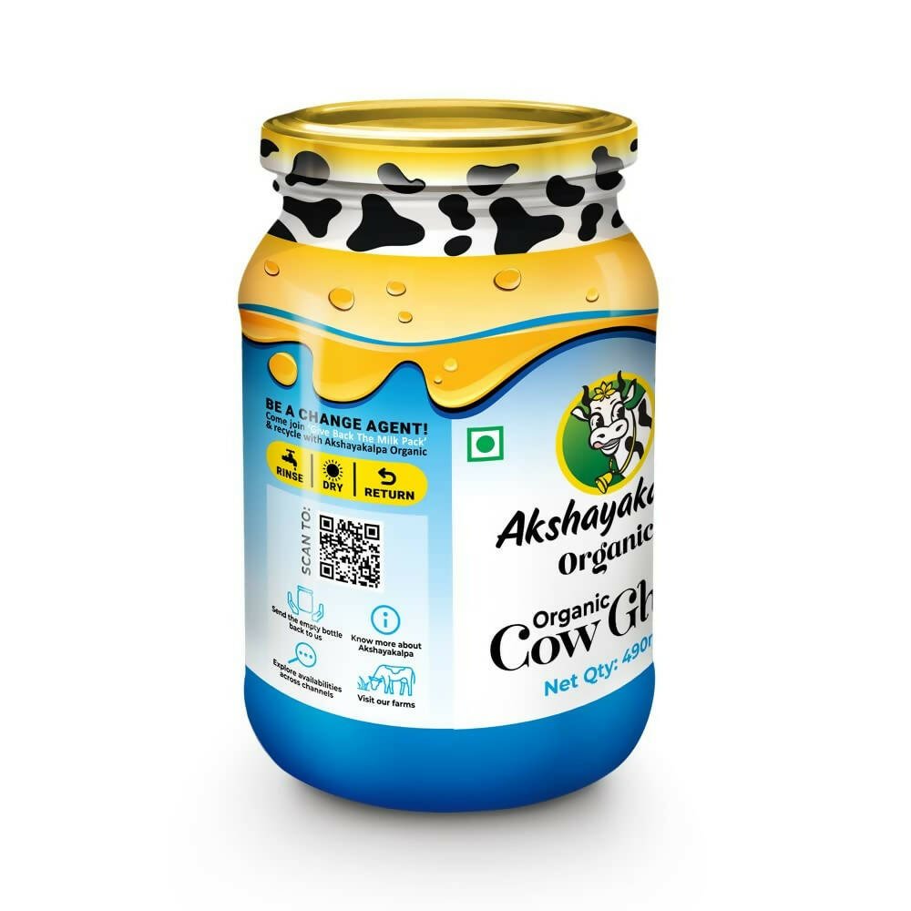 Akshayakalpa Organic Cow Ghee | Pure Organic Ghee | Certified Organic Desi Ghee 