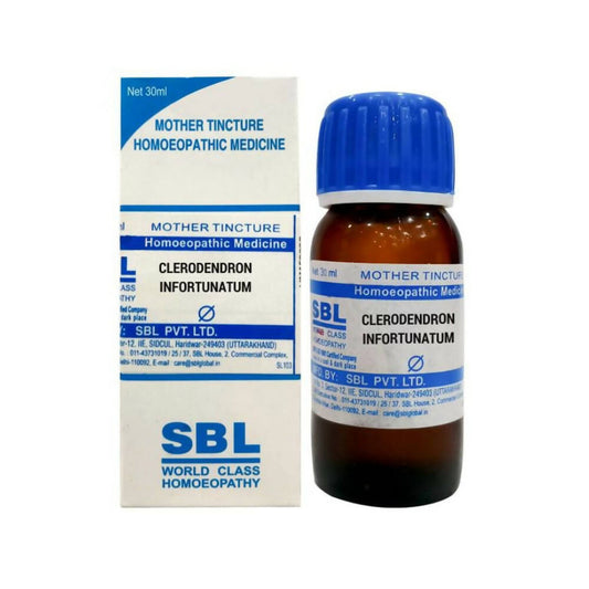 SBL Homeopathy Clerodendron Infortunatum Mother Tincture Q - Grab2buy
