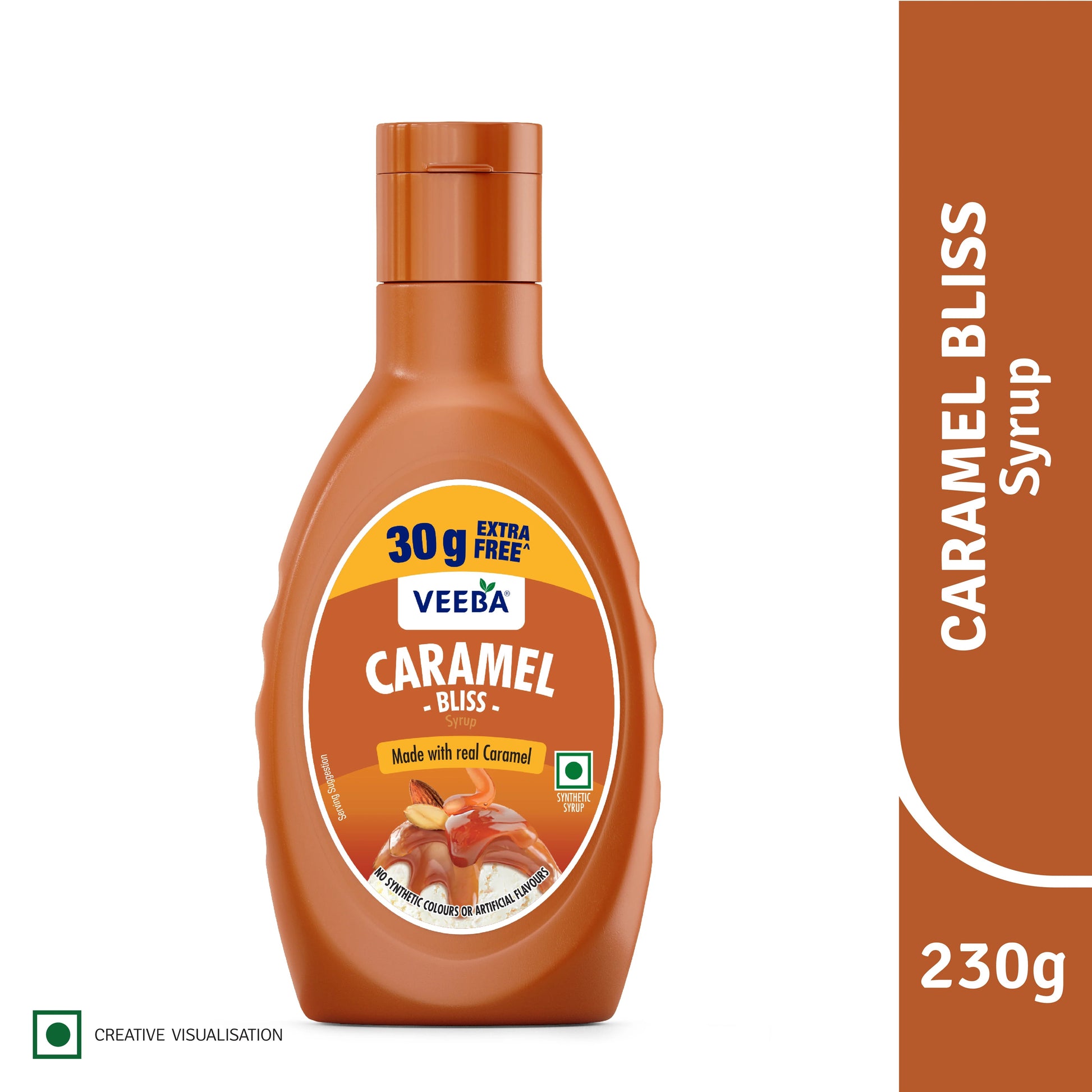 Veeba Caramel Bliss Syrup 