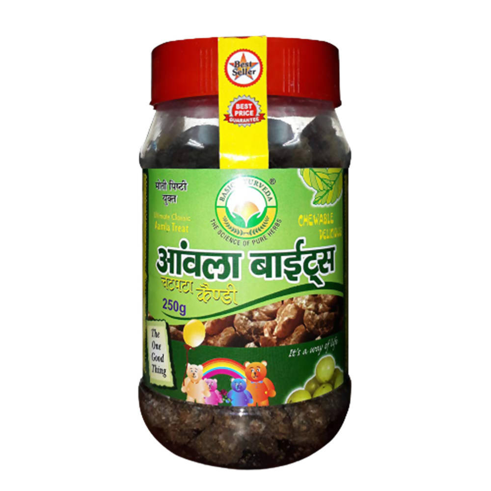 Basic Ayurveda Amla Bite Candy Chatpata 