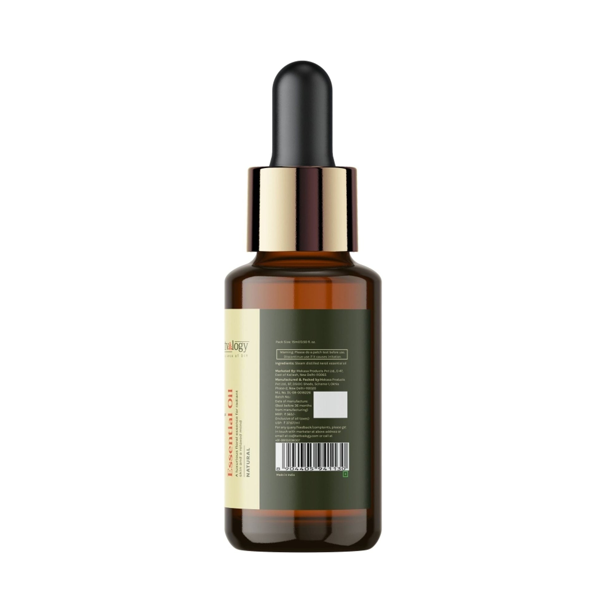 Tattvalogy Neroli Essential Oil - Therapeutic Grade, Promotes Relaxation & Healthy Skin