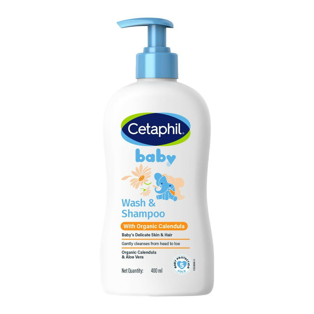Cetaphil Baby Wash & Shampoo with Organic Calendula 