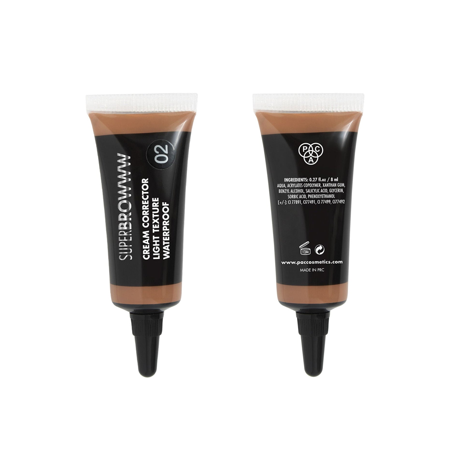 PAC Studio Superbrowww Cream Tube - 02 - 2
