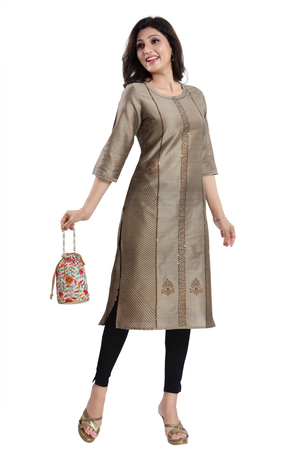Snehal Creations Cotton Silk Formal Wear Tunic For Women