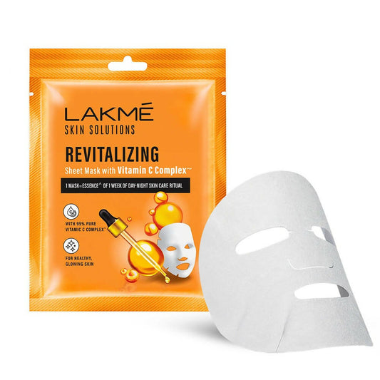 Lakme Skin Solutions Vitamin C - Revitalizing Sheet Mask 