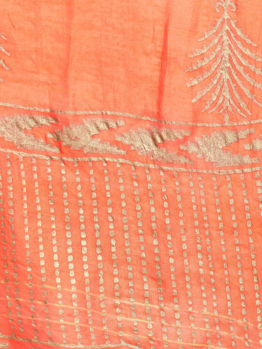 HERE&NOW Ethnic Motifs Embroidered Mirror Work Anarkali Kurta with Trousers & Dupatta