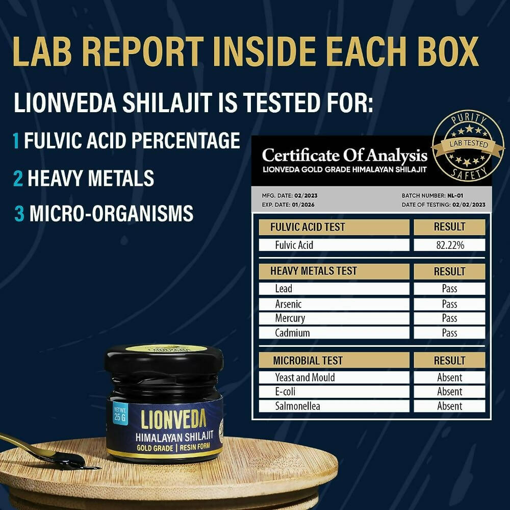 Lionveda Original Himalayan Sj Resin 