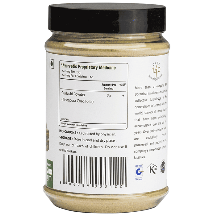 Bixa Botanical Guduchi Powder 