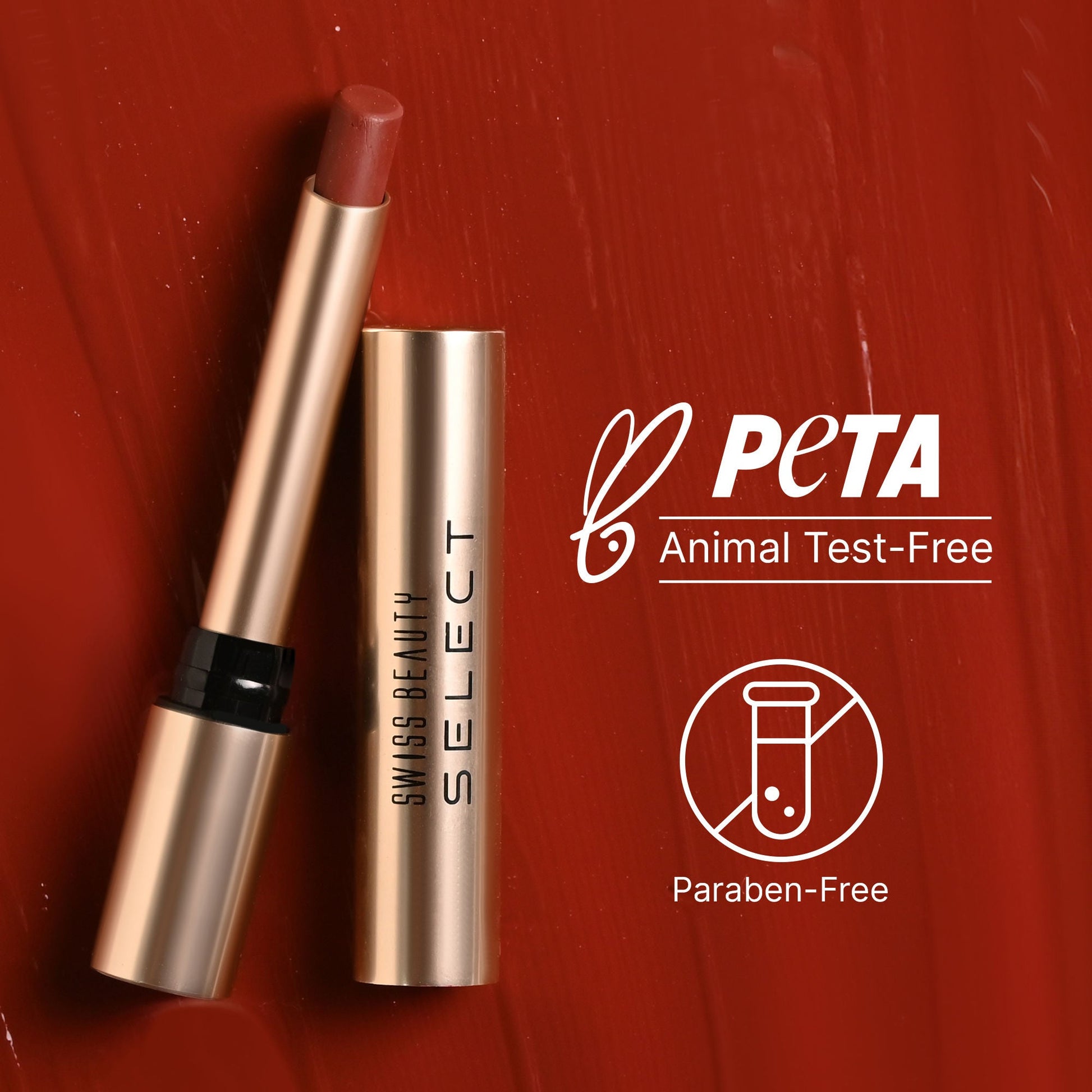 Swiss Beauty Select High On Shine Lipstick - 9 Iconic Pink