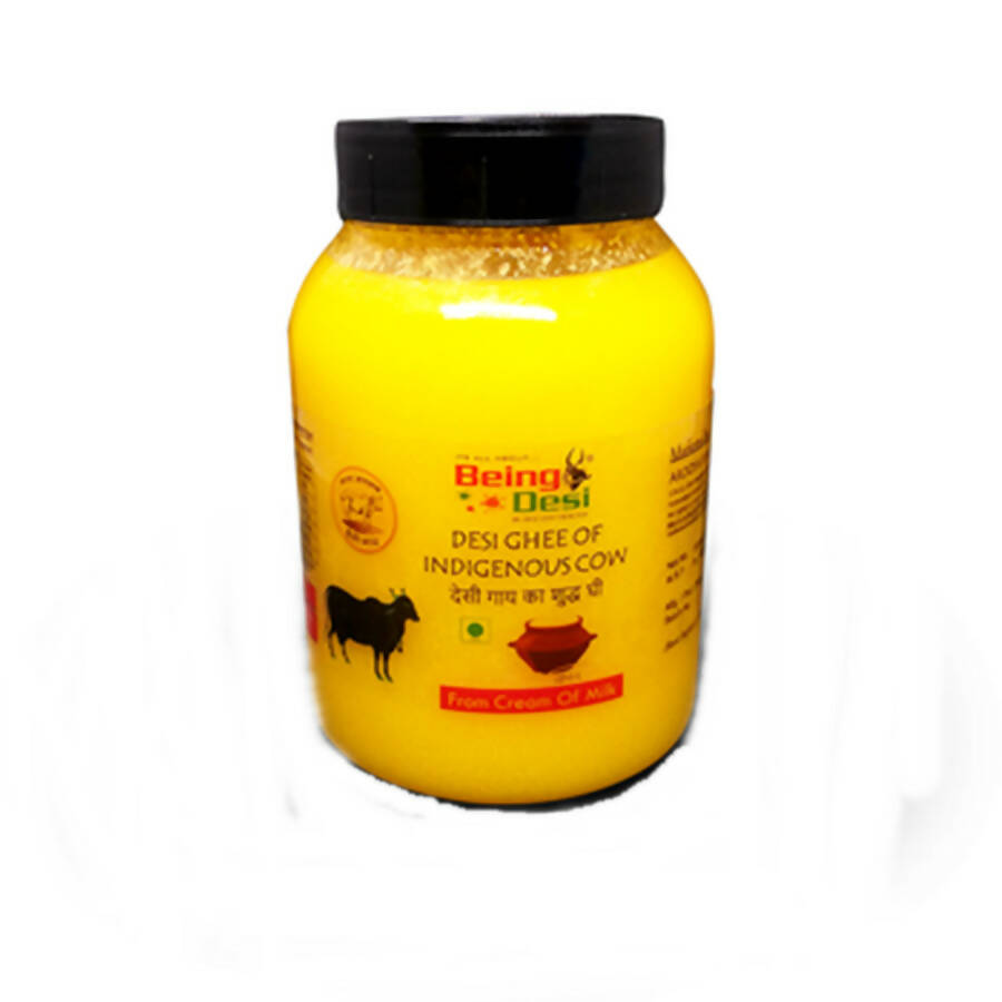Being Desi Ghee of Indigenous Cow | Organic Ghee with Rich Aroma | Premium Cultured Desi Cow Ghee 