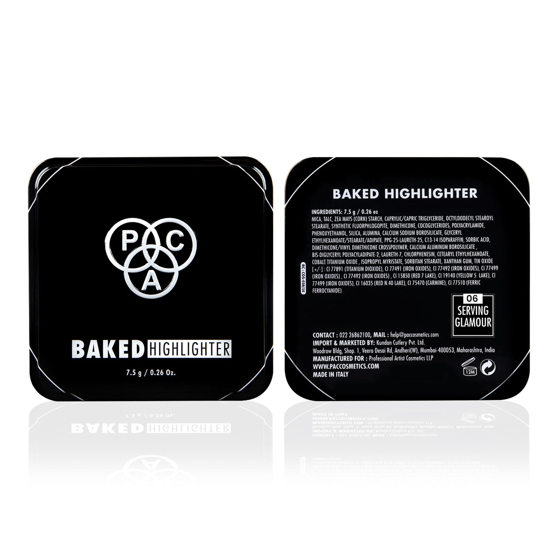 PAC Studio Baked Highlighter - 06 Serving Glamour