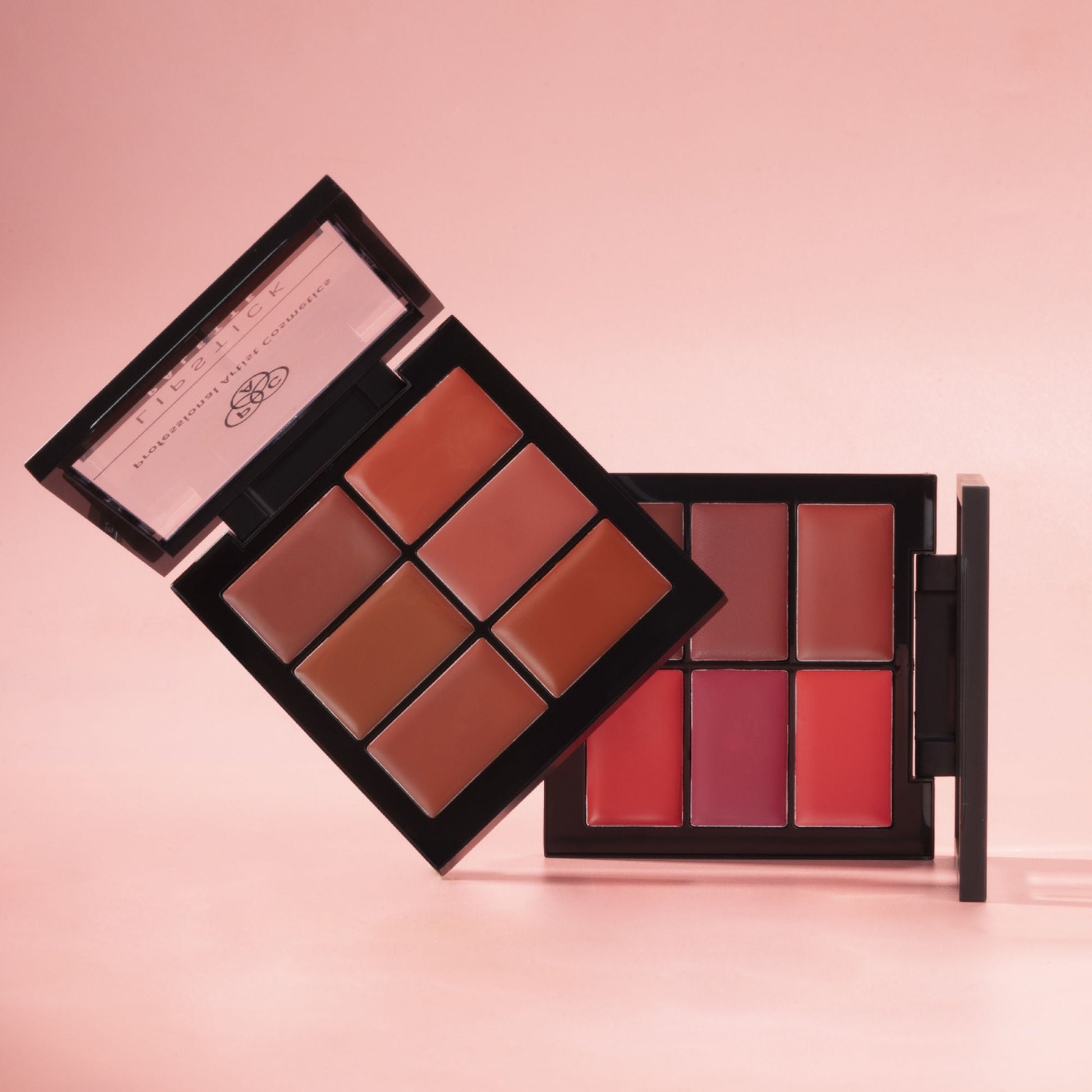 PAC Studio Lip Palette Nude - One Swipe Intense Color Payoff, Insanely Pigmented, Comfortable Long Wear