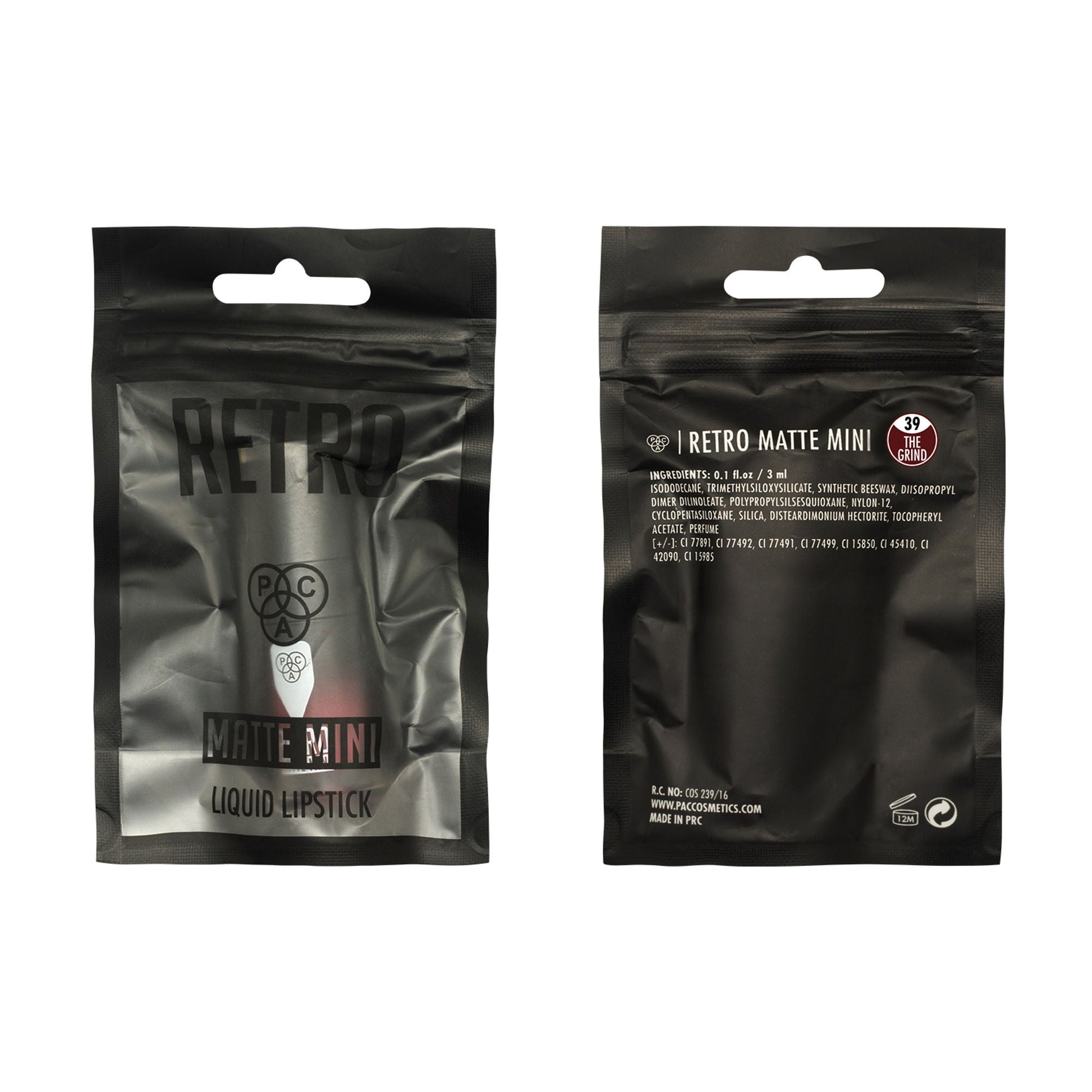 PAC Studio Retro Matte Gloss Mini - The Grind