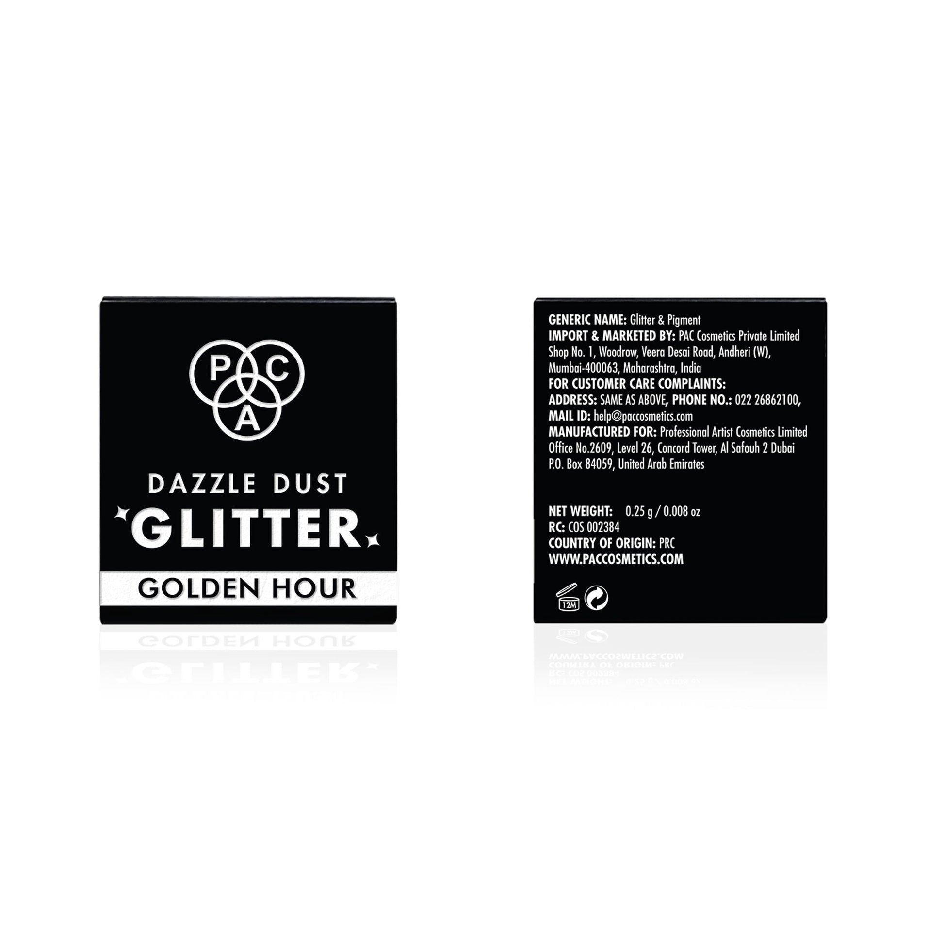 PAC Studio Dazzle Dust Glitter Flakes - Golden Hour