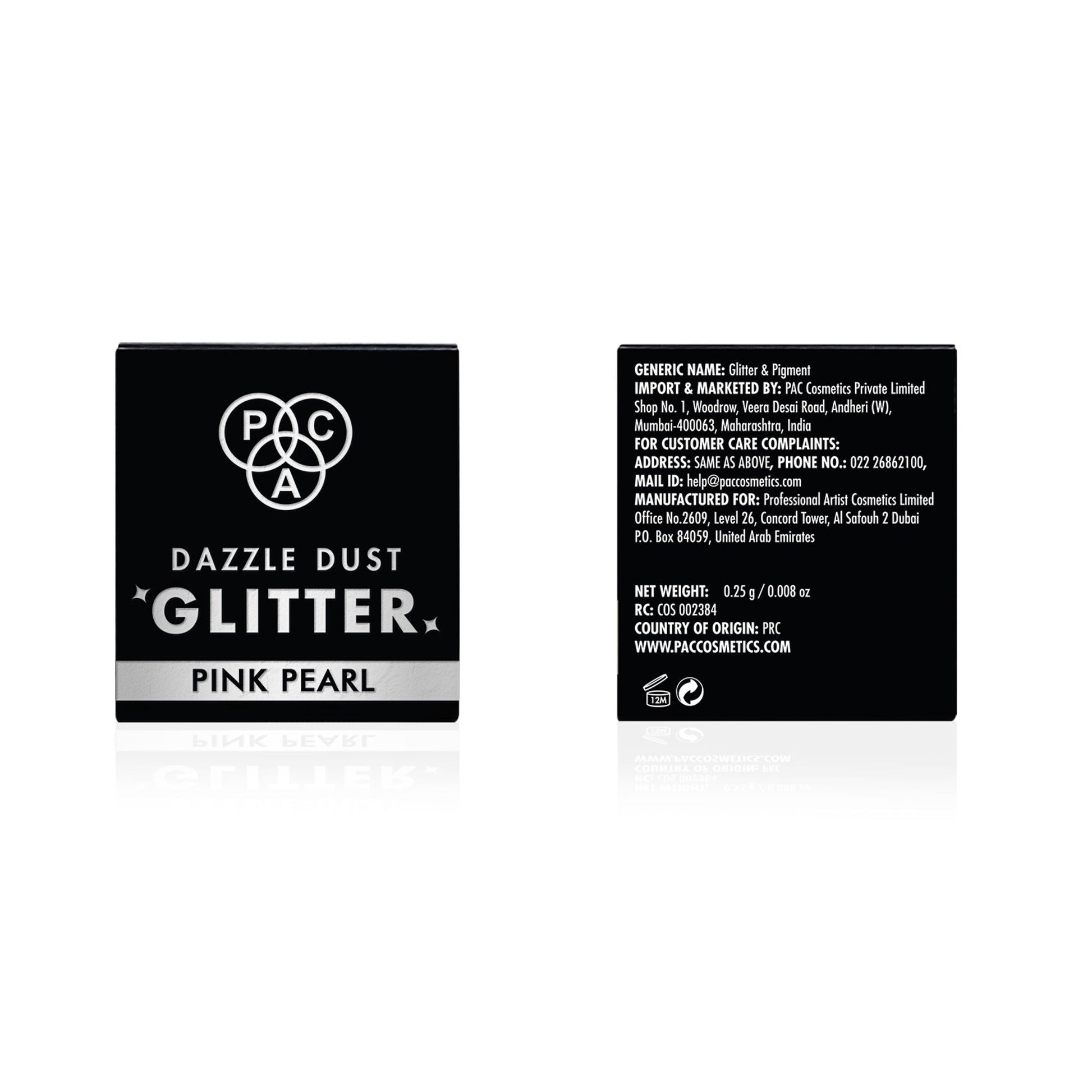 PAC Studio Dazzle Dust Glitter Flakes - Pink Pearl