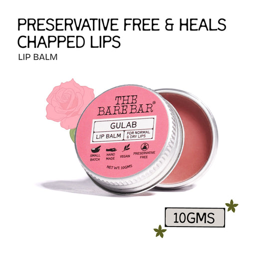 The Bare Bar Berry Blast Lip Balm - Buttery Moisture For Pigmented, Dry Lips - Gulab  Grab2Buy The Bare Bar Grab2Buy