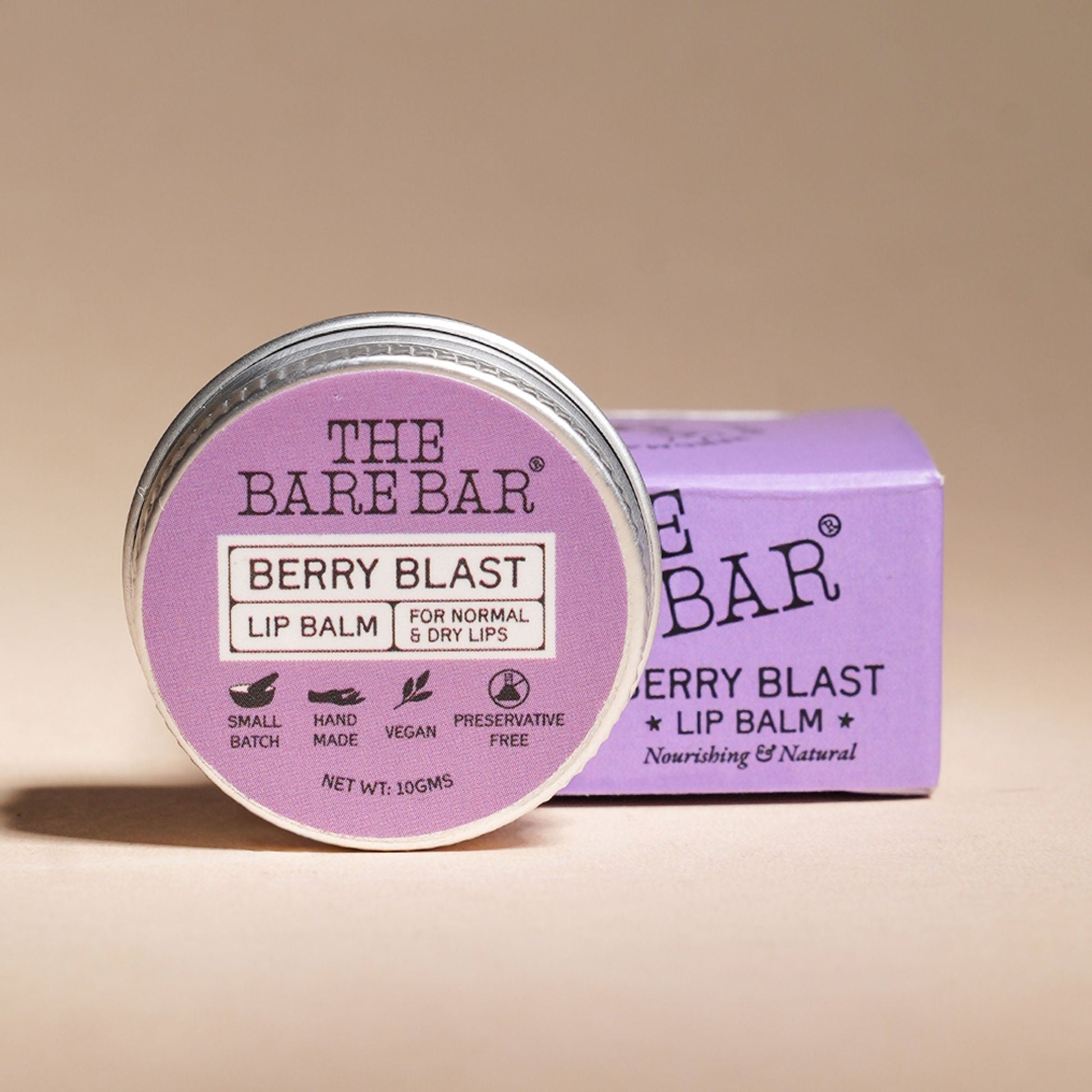 The Bare Bar Berry Blast Lip Balm - Buttery Moisture For Pigmented, Dry Lips - Berry Blast  Grab2Buy The Bare Bar Grab2Buy