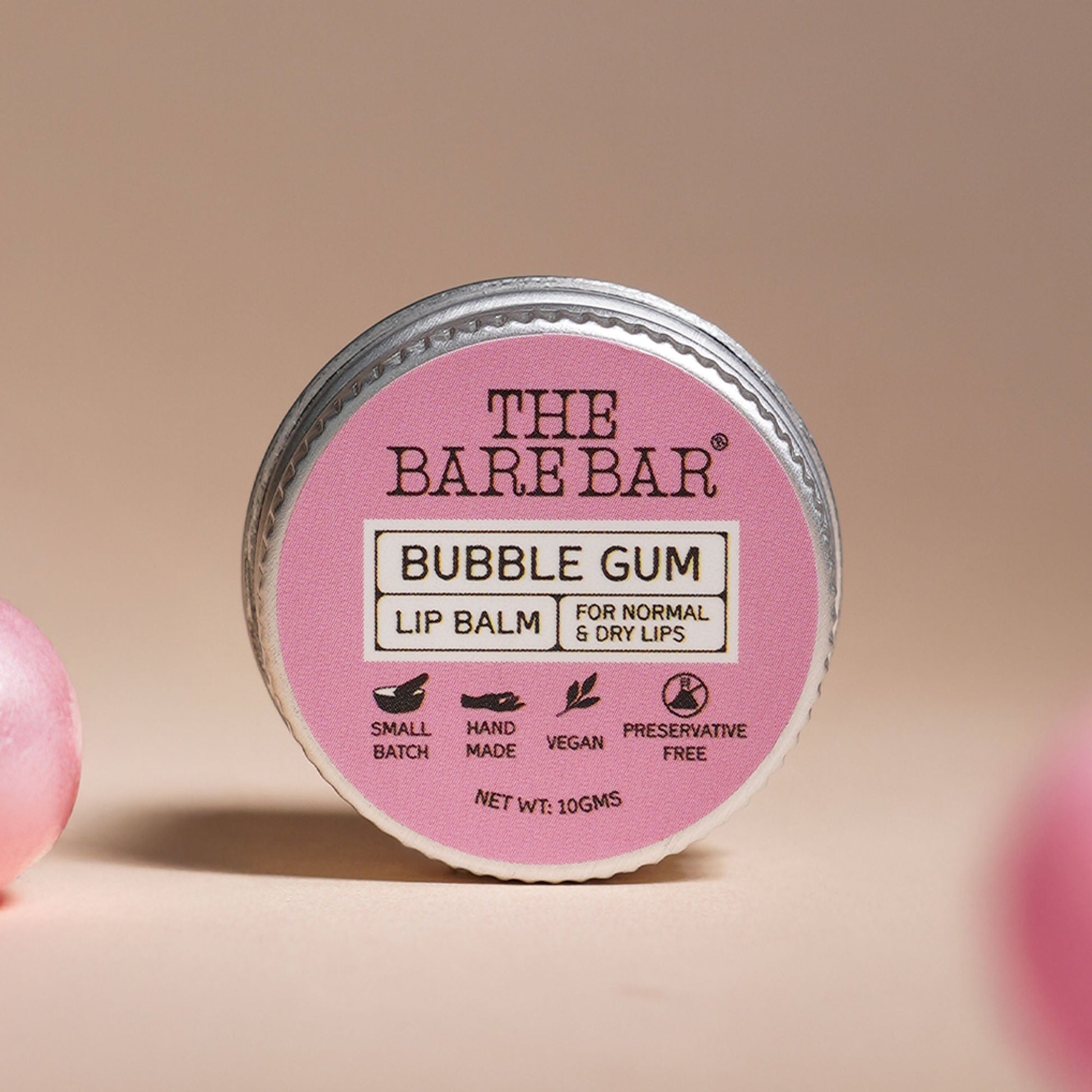 The Bare Bar Berry Blast Lip Balm - Buttery Moisture For Pigmented, Dry Lips - Bubble Gum  Grab2Buy The Bare Bar Grab2Buy