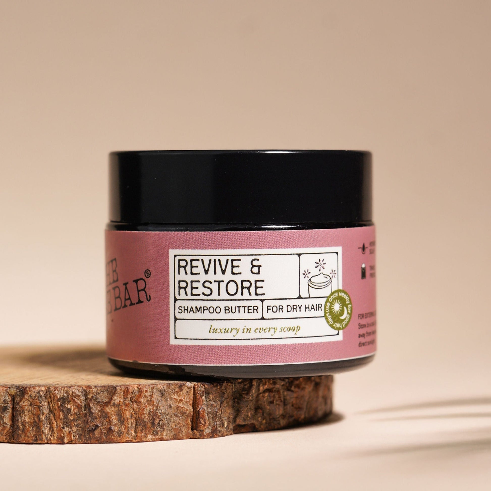 The Bare Bar Revive & Restore Shampoo Butter - Intense Hydration, Frizz Control & Hair Repair  Grab2Buy The Bare Bar Grab2Buy