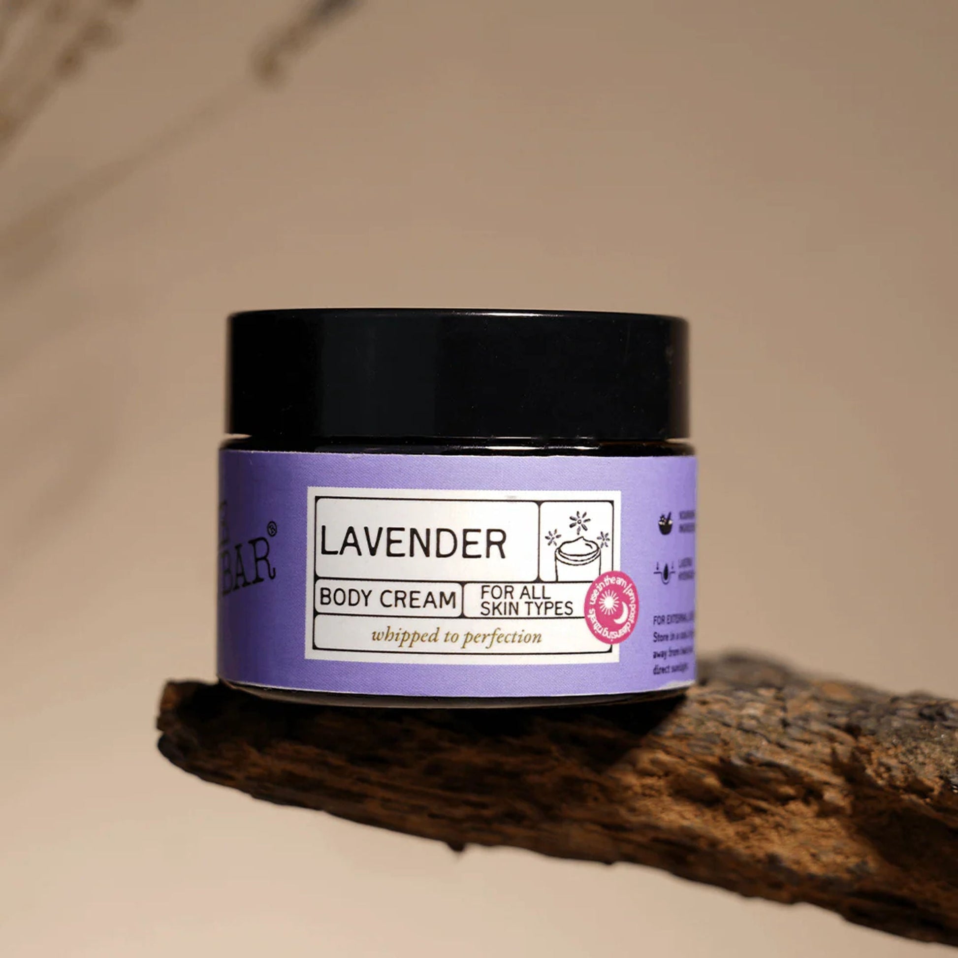 The Bare Bar Lavender Body Cream Floral Sweet Scent With Sandalwood & Lavender  Grab2Buy The Bare Bar Grab2Buy