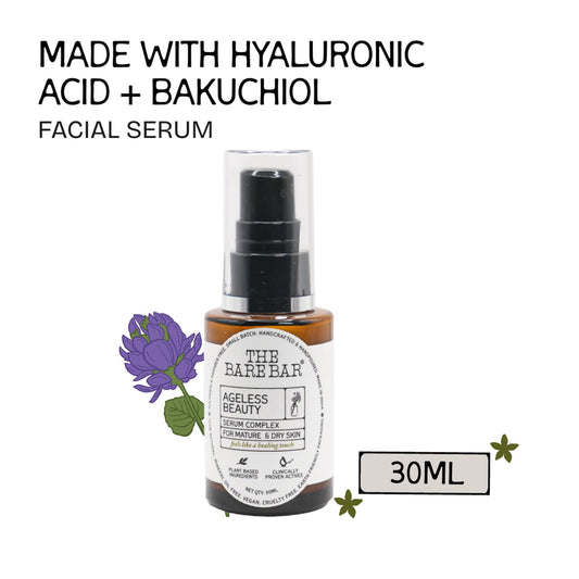 The Bare Bar Ageless Beauty Serum With Bakuchiol & Ceramides  Grab2Buy The Bare Bar Grab2Buy