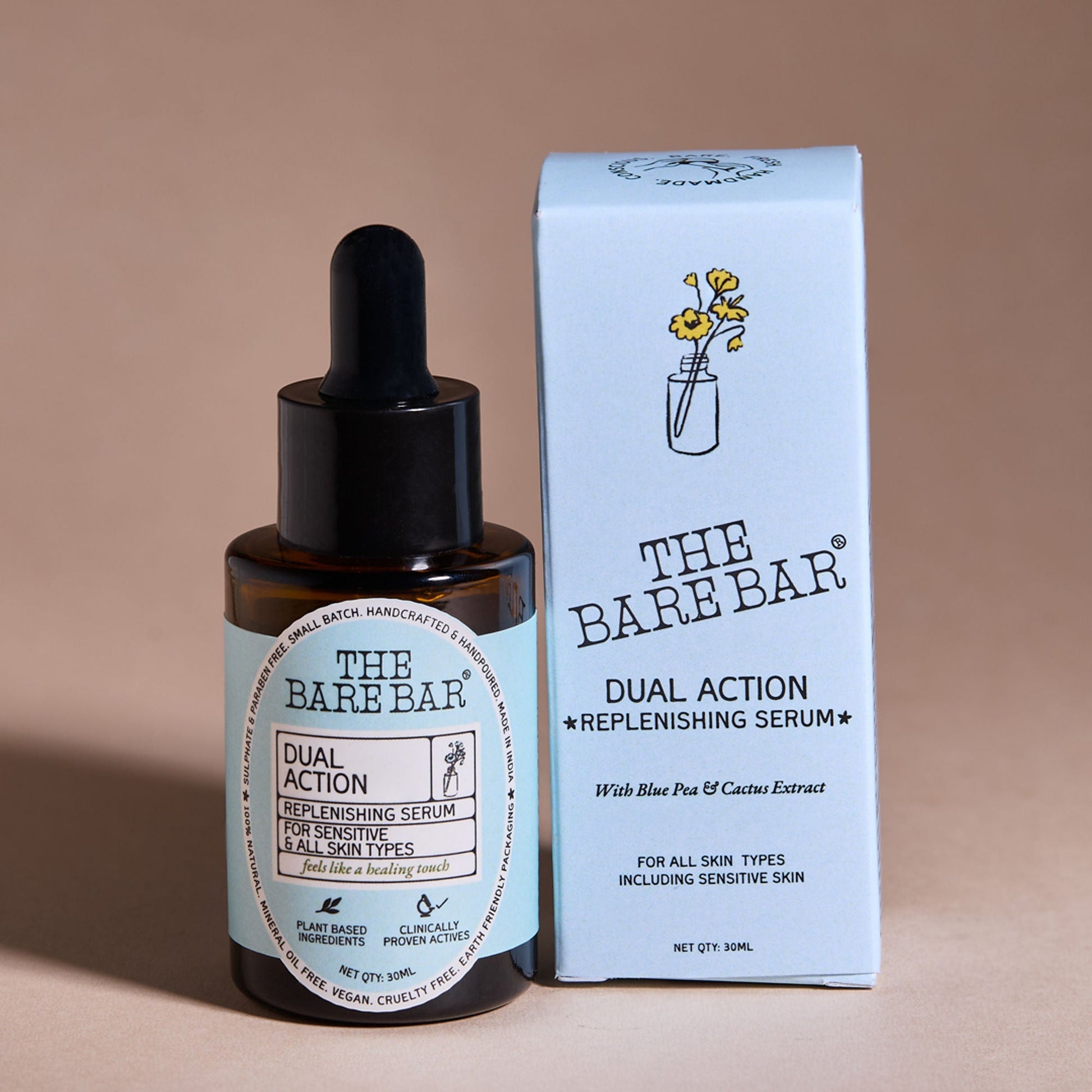 The Bare Bar Dual Action Serum With Cactus & Niacinamide  Grab2Buy The Bare Bar Grab2Buy
