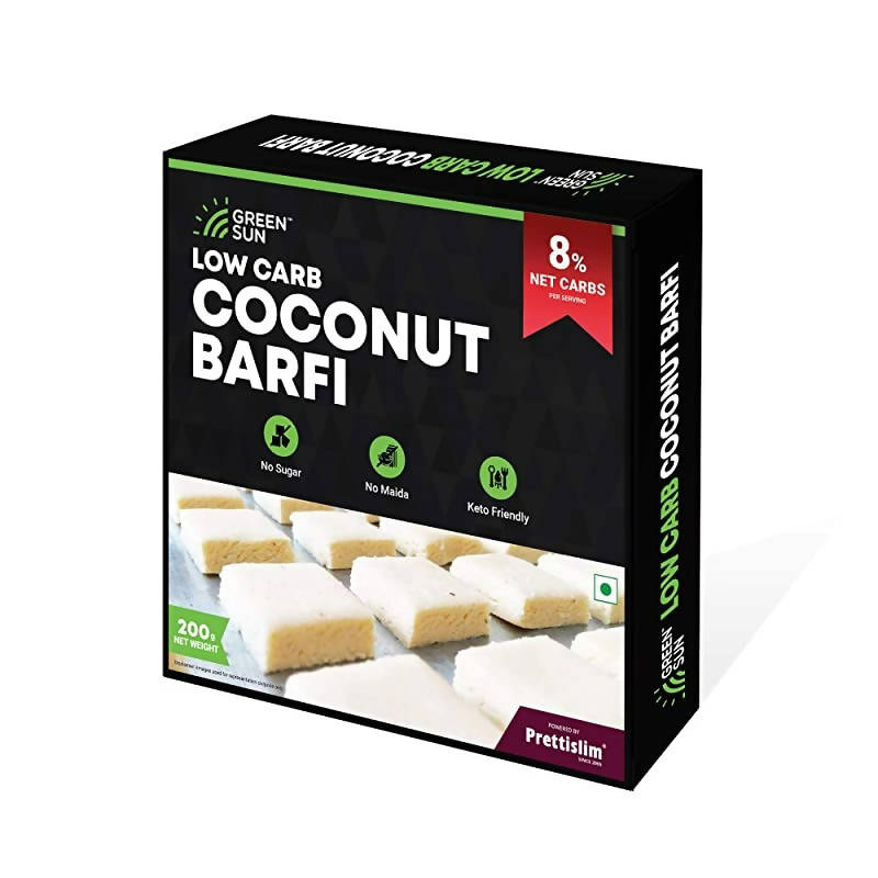 Green Sun Low Carb Coconut Barfi 