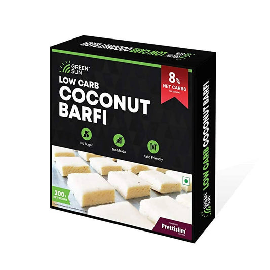 Green Sun Low Carb Coconut Barfi 