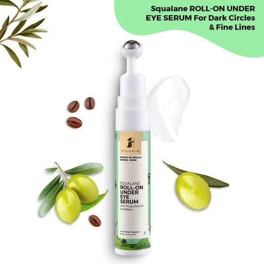 Pilgrim Roll-on Under Eye Cream Massage Roller To Reduce Dark Circles, Puffiness, and Fine Lines - Grab2buy