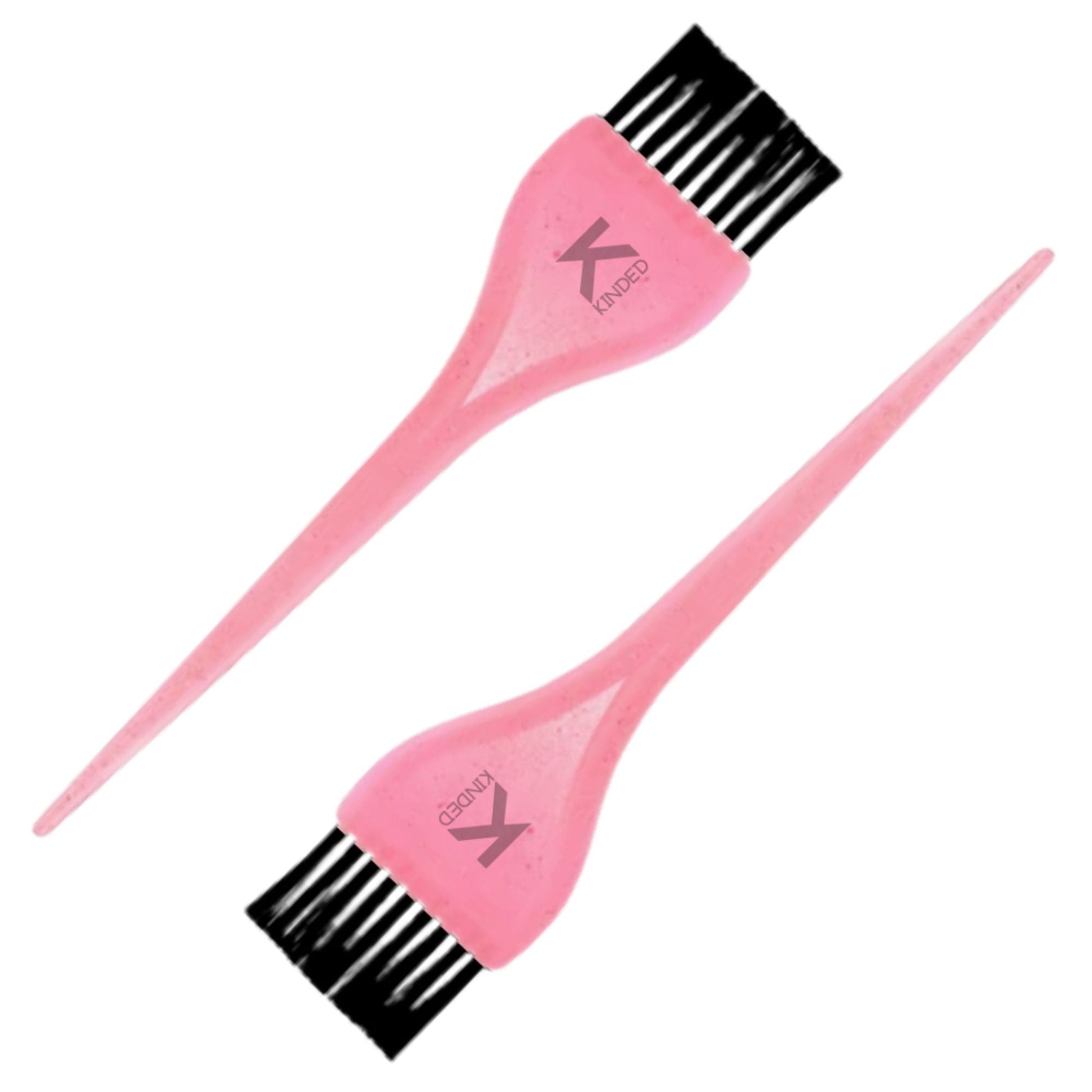 KINDED Multipurpose Pink Hair Color and Mehndi Brush Set of 2