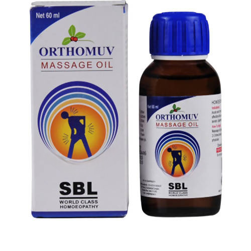 SBL Homeopathy Orthomuv Massage Oil 