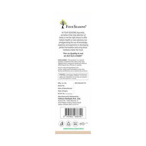 Four Seasons Triphala Juice 