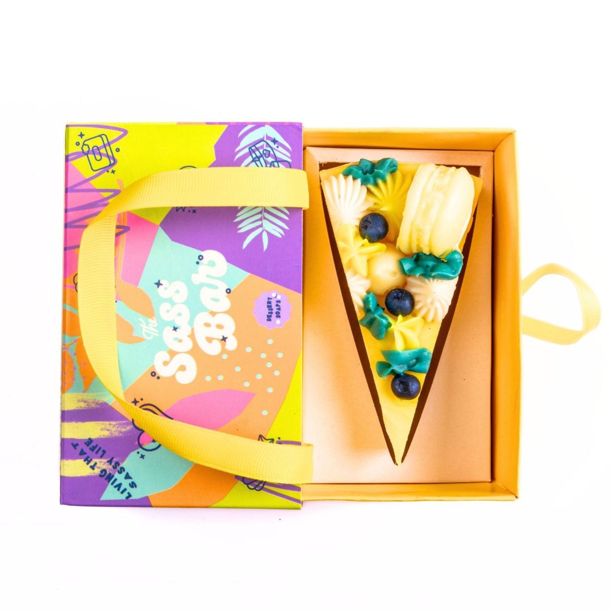 The Sass Bar Lemon Blueberry Cake Soap  Grab2Buy The Sass Bar Grab2Buy