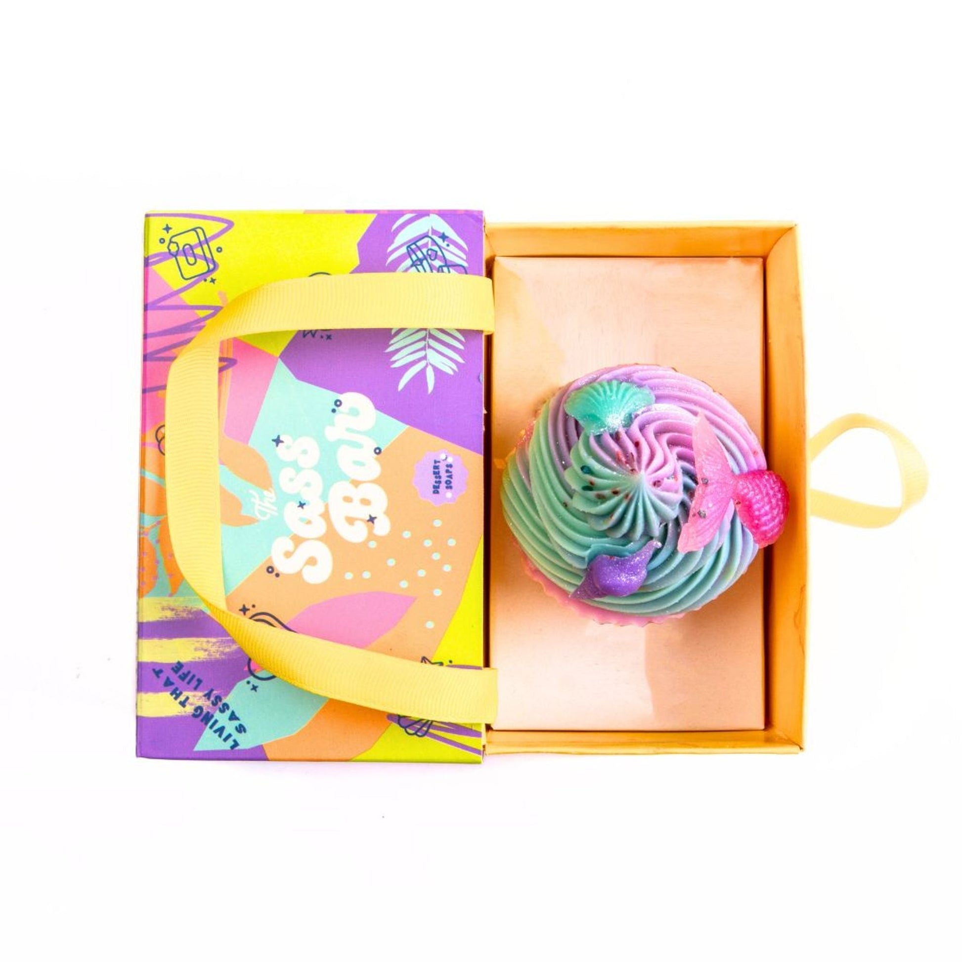The Sass Bar Mermaid Lagoon Cupcake Soap  Grab2Buy The Sass Bar Grab2Buy