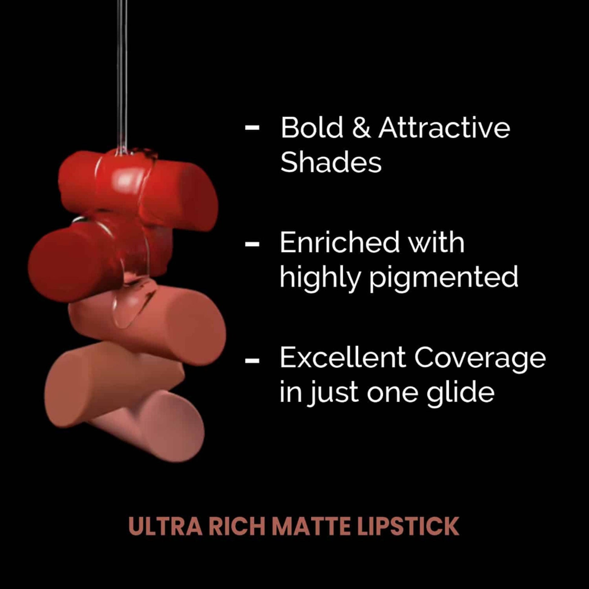 VERYMISS Ultra Rich Matte Lipstick - 308 Shy Cherry  Grab2Buy VERYMISS Grab2Buy
