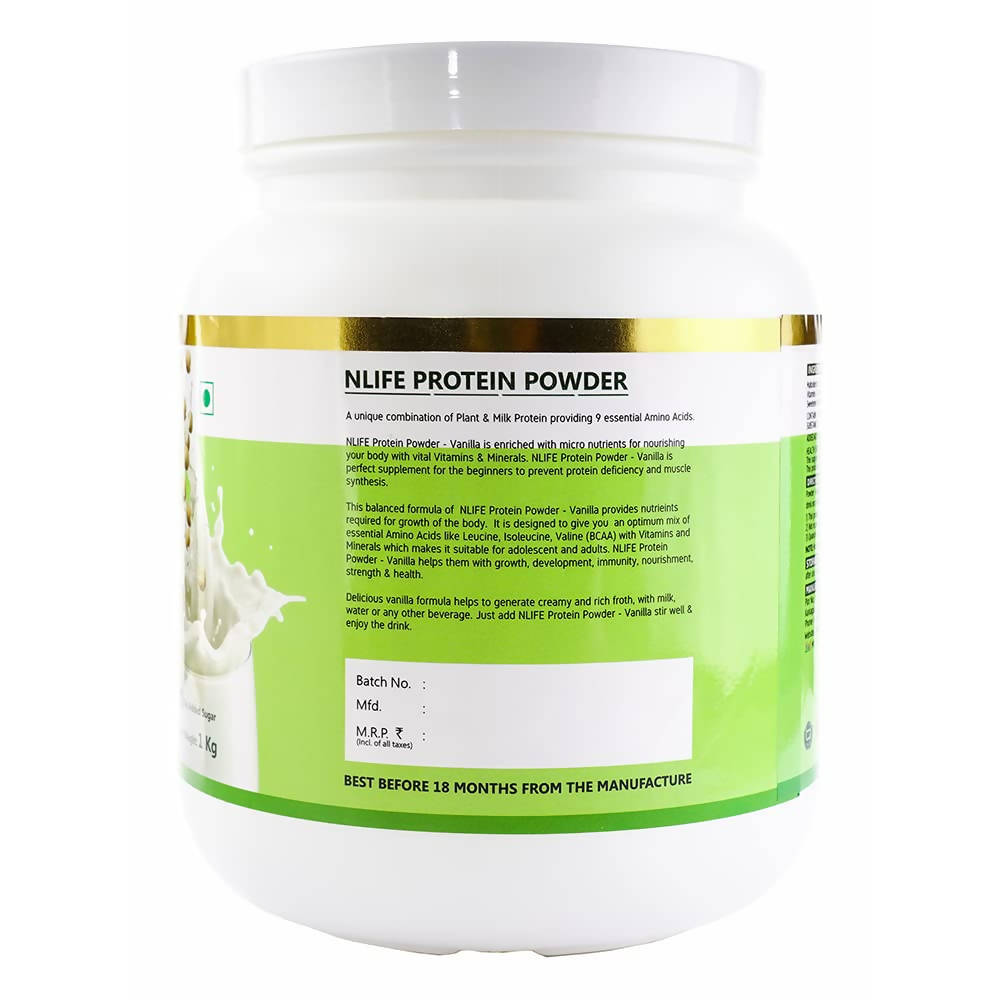 NLife Protein Powder Vanilla Flavor 