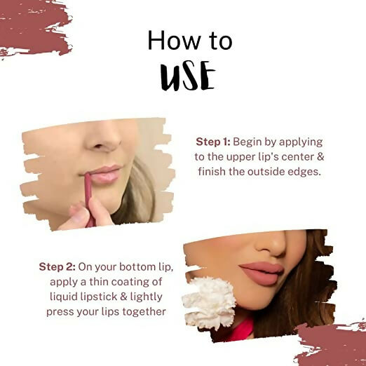 Love Earth Liquid Mousse Matte Lipstick - Pinks